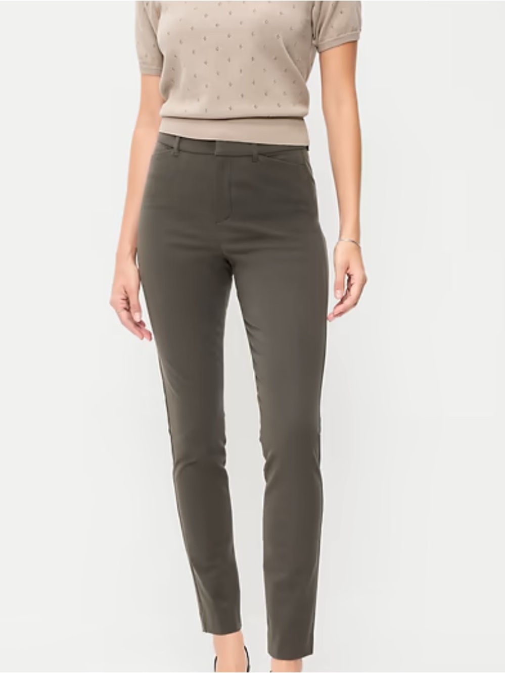 High Waisted Pixie Ankle Pants